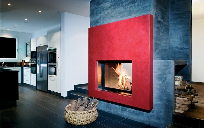 RÜEGG Дровяной стальной камин с панорамным остеклением Classic line sun-id-1501082 - Вид №6