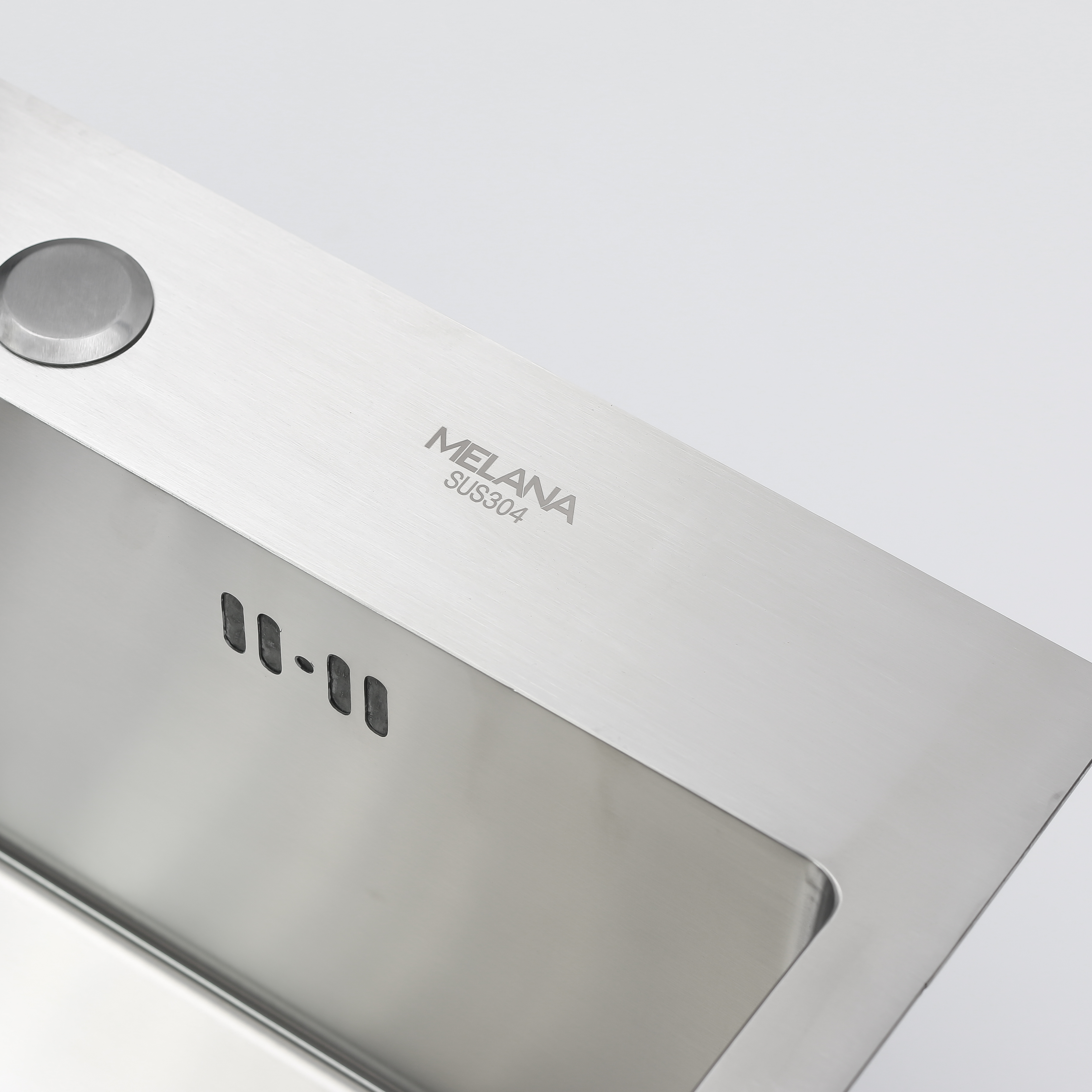 Мойка H5045 MELANA ProfLine 3,0/200 САТИН врезная прямоугольная с коландером H5045 H5045 сатин - Вид №16