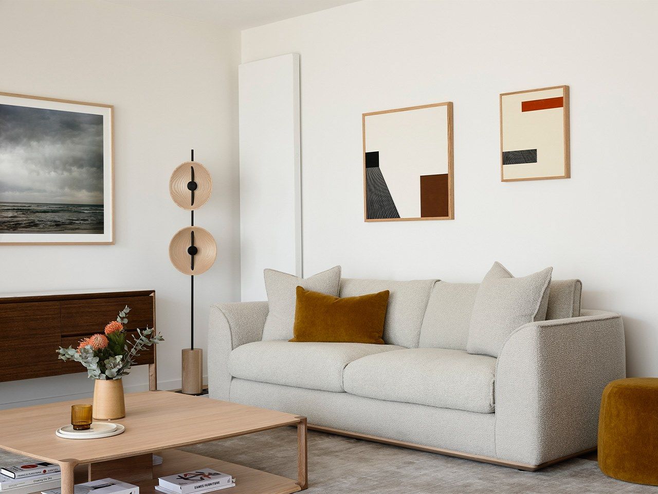 Американский Ясень светодиодный торшер Rakumba Mito ARCH-00130212 - Вид №5