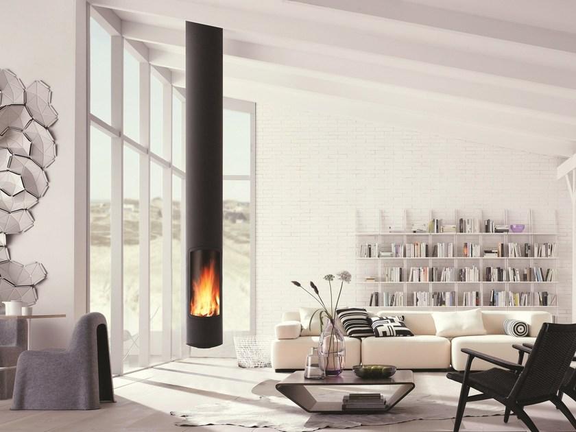 Focus creation Центральный подвесной дровяной камин Slimfocus sun-id-1423784 - Вид №2