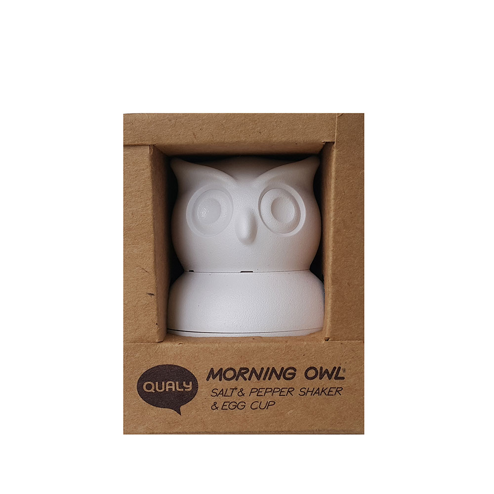 Набор для завтрака morning owl белый QUALY ДИЗАЙНЕРСКИЕ 252898 Белый  - Вид №4