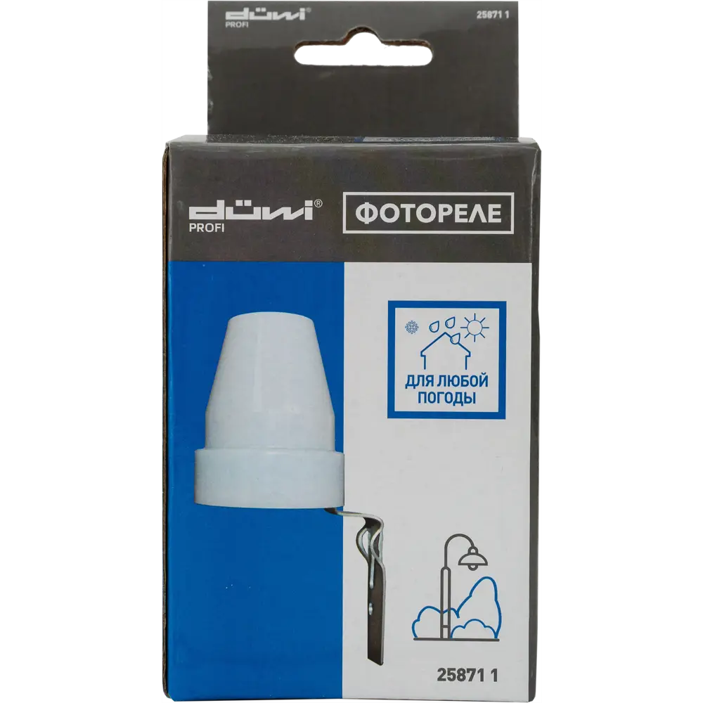 Фотореле Duwi FR-02 для автоматического управления освещением 82112755 STLM-0019357 - Вид №3