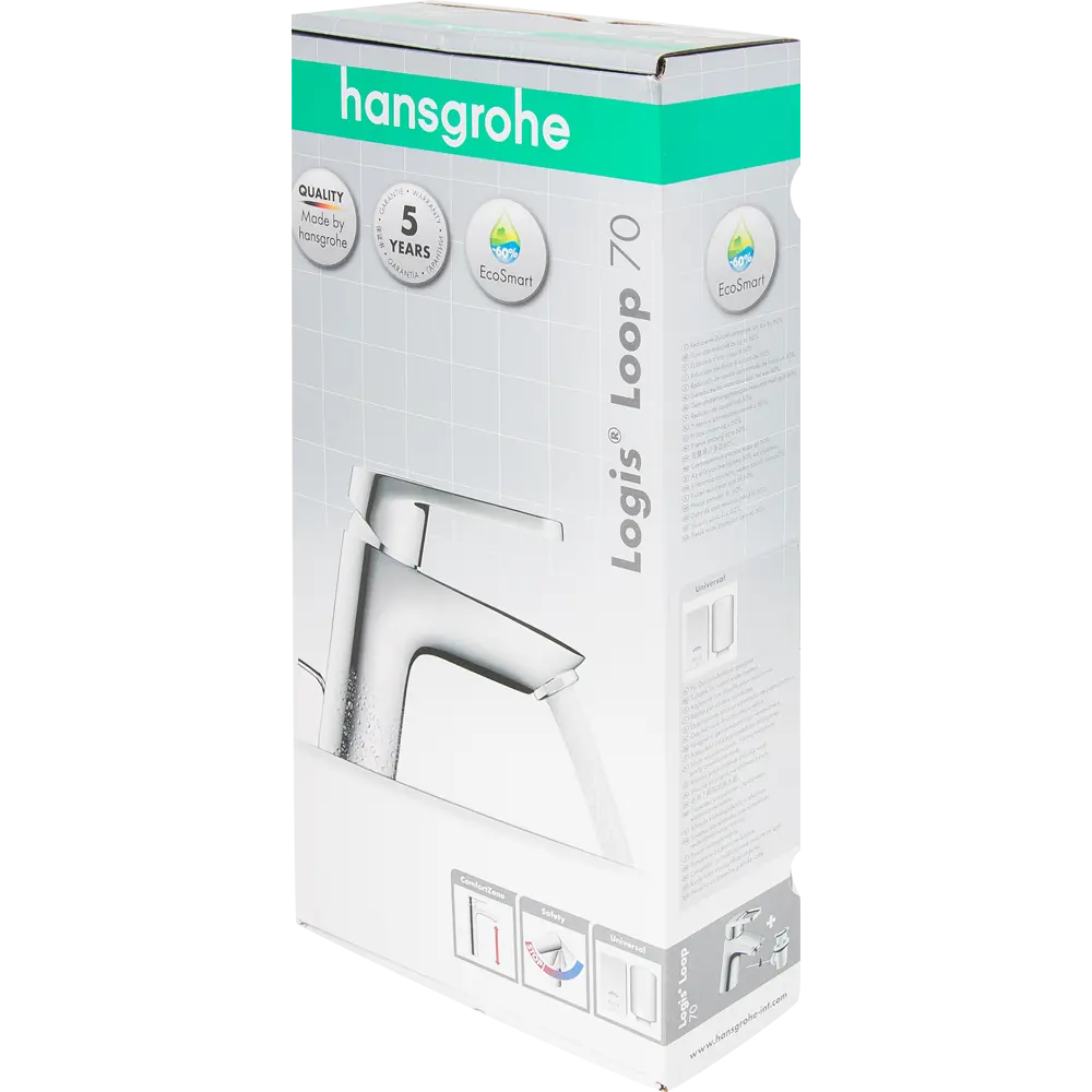 Смеситель для раковины Hansgrohe Logis Loop однорычажный, цвет хром 19898711 STLM-2034270 - Вид №6