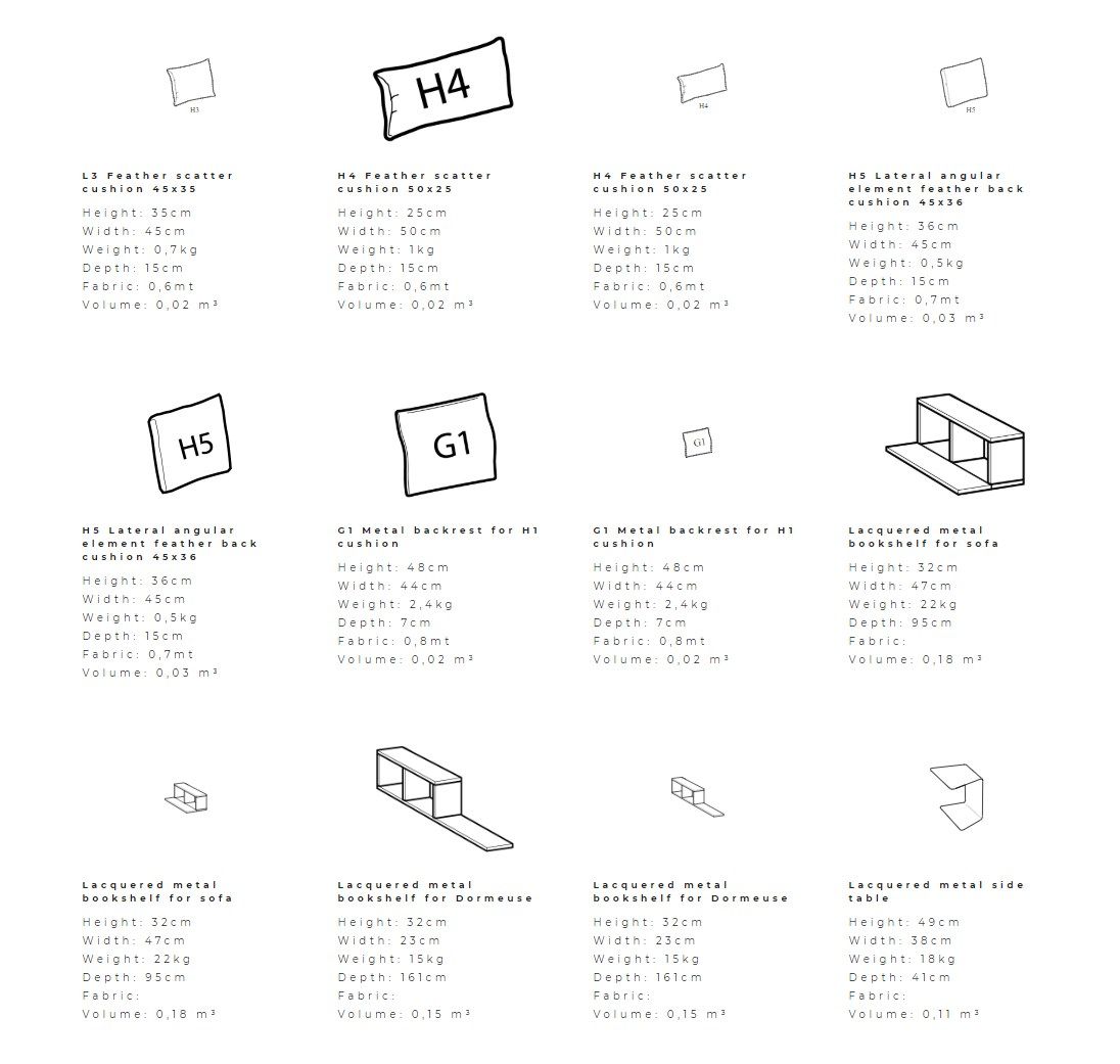 Угловой диван из ткани Ditre Italia LOMAN ARCH-00118789 - Вид №13