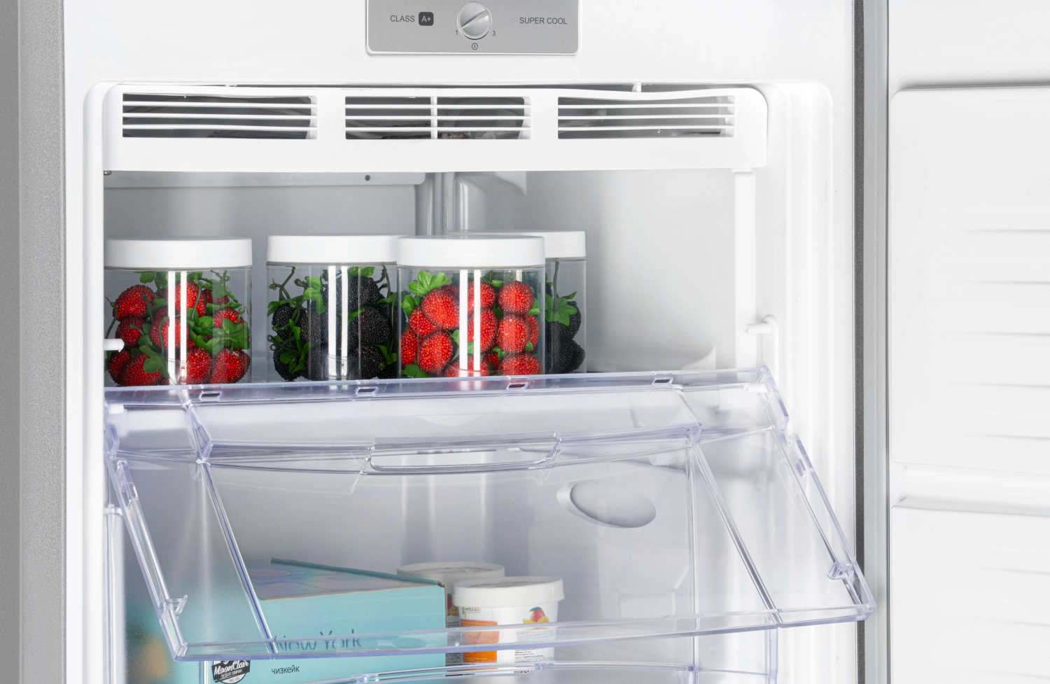 9291866 Морозильный шкаф  NORD DF 261 SAP серебристый STDN-0077307 - Вид №5