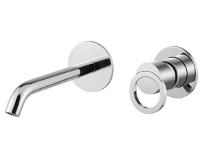 Смеситель для раковины из хромированной латуни