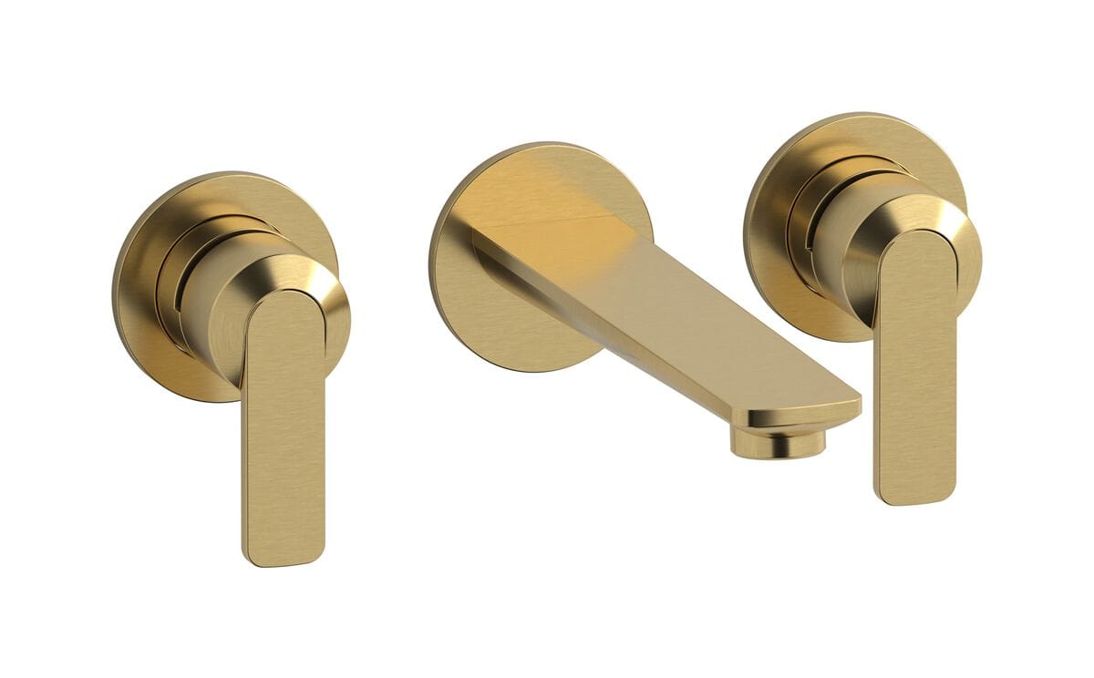 3 отверстия настенный смеситель для раковины с автоматическим сливом IB C-67 ARCH-00116195 - Вид №9