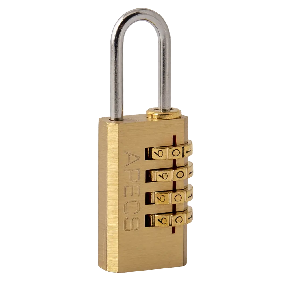 Замок кодовый Apecs PDB-40-21-CODE 21.3x9 мм латунь/сталь 89402043 STLM-2159431 
