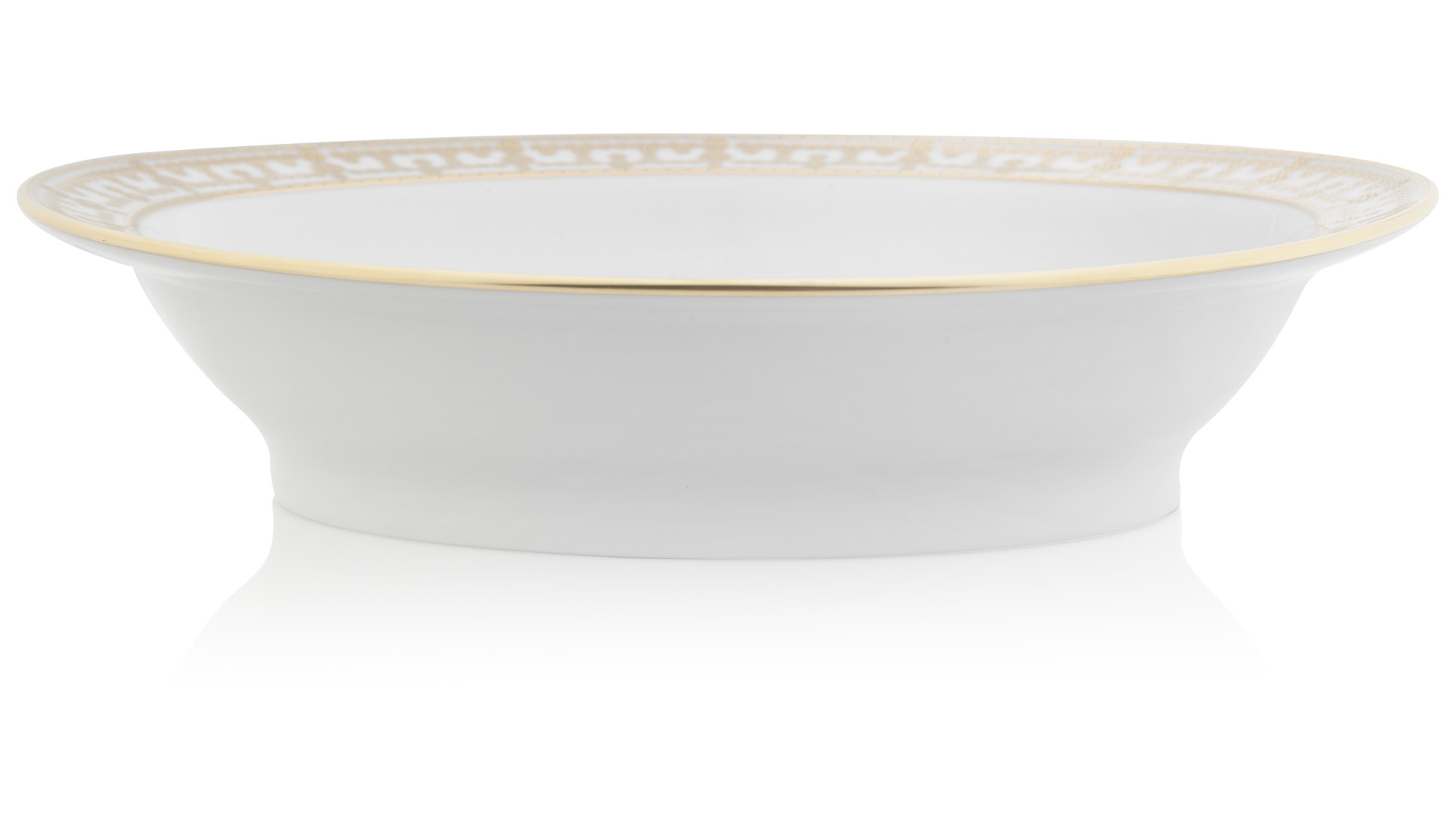 10615817 Haviland Сервиз столовый 6/34 "Тиара" (белый, золотой декор) Фарфор  - Вид №2