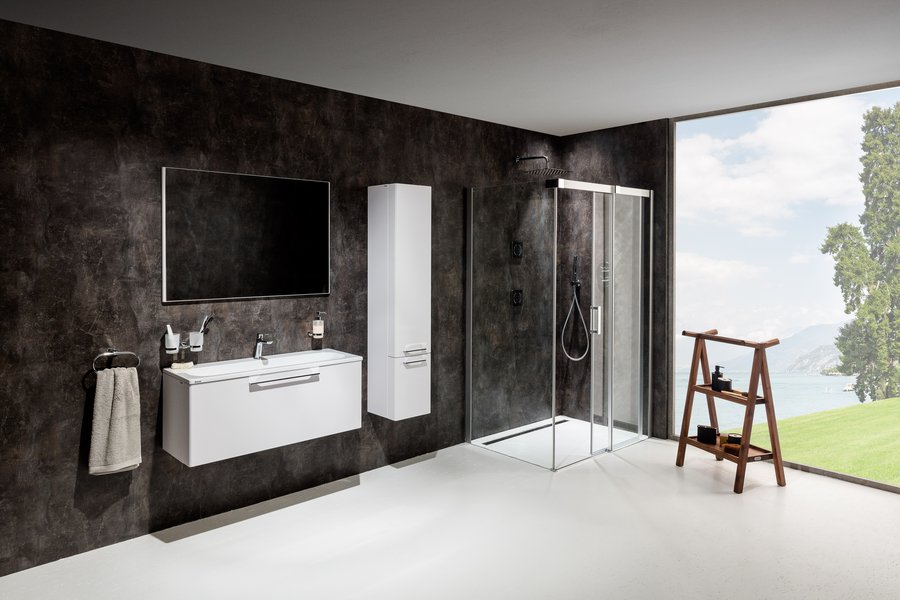 Шкаф боковой SB 300 R Ring белый Ravak X000000773 - Вид №5