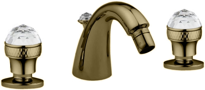 Смеситель MIGLIORE Axo Swarovski ML.AXO-625F.СR для биде - хром, на 3 отверстия ML.AXO-625F.CR - Вид №3