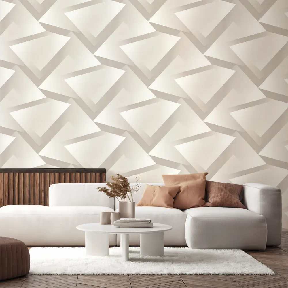 Обои флизелиновые Wall Decor Пикассо бежевые 1.06 м 75246-28 89378487 STLM-2130116 - Вид №3