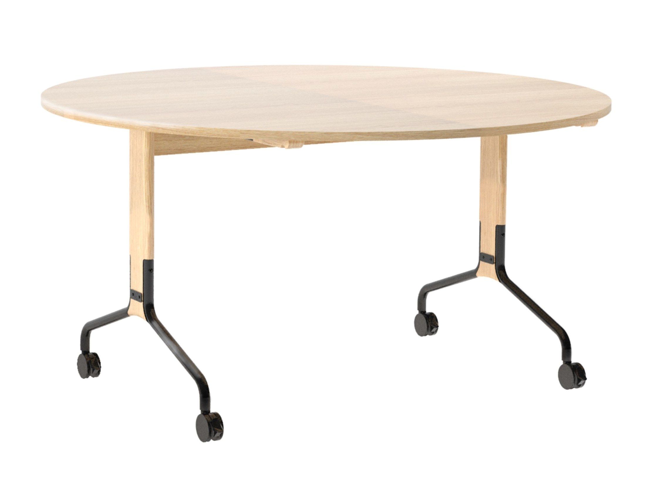 Круглый стол с откидным верхом из шпона Karl Andersson ROLLO ARCH-00070405 - Вид №1