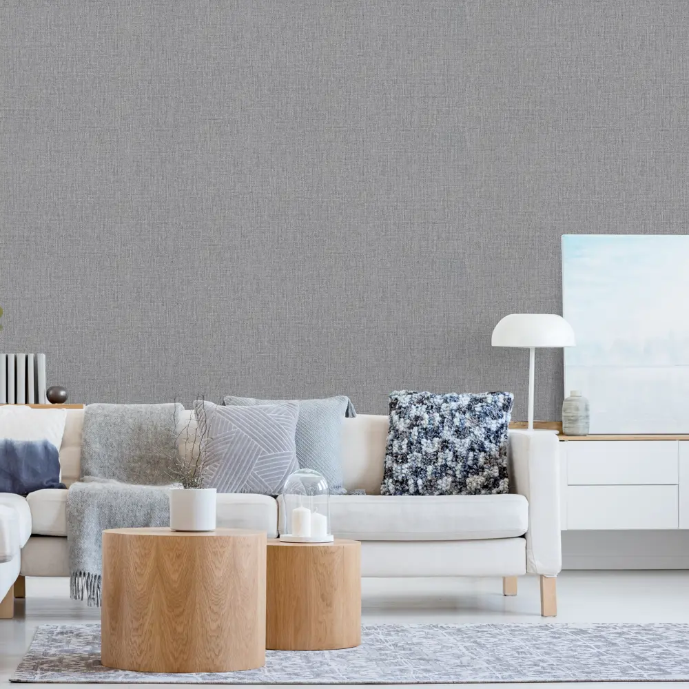 Обои флизелиновые Grandecolife Linea графитовые 0.53 м A42107 85246694 STLM-2035762 - Вид №2