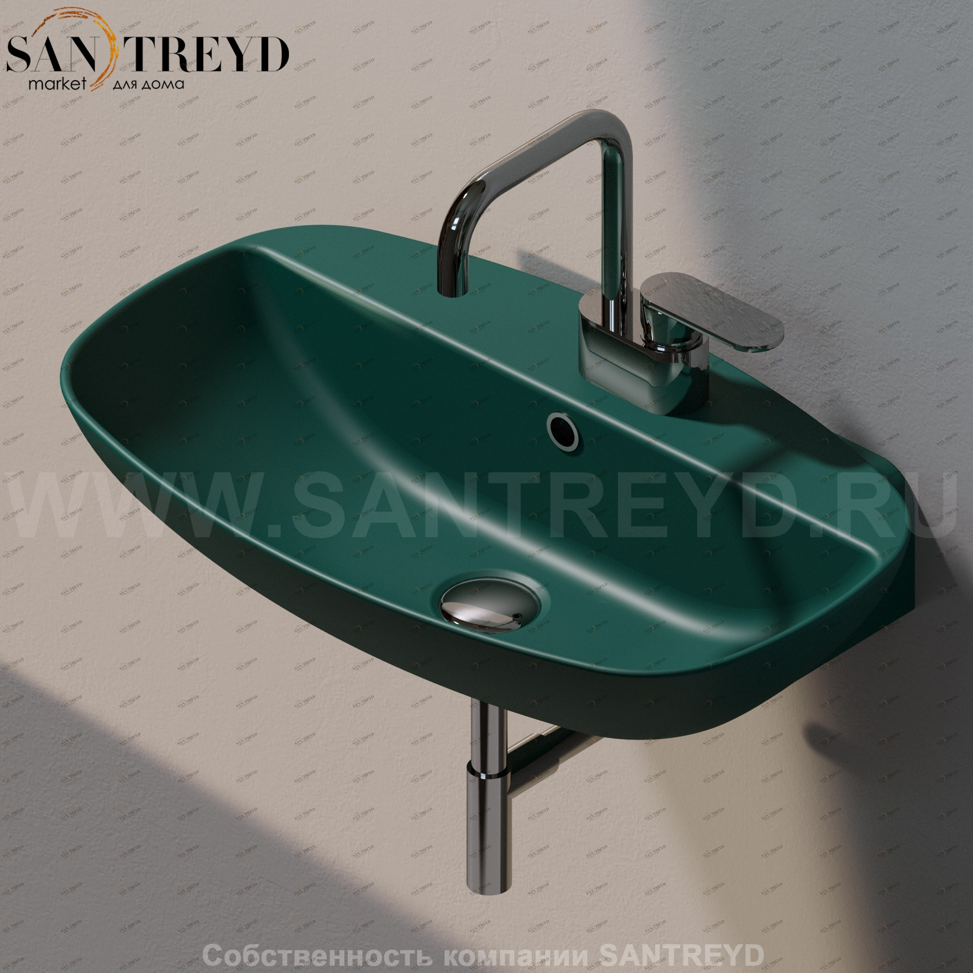 ND60PR.5020 Подвесная раковина настенная прямоугольная Ceramica Flaminia Nuda