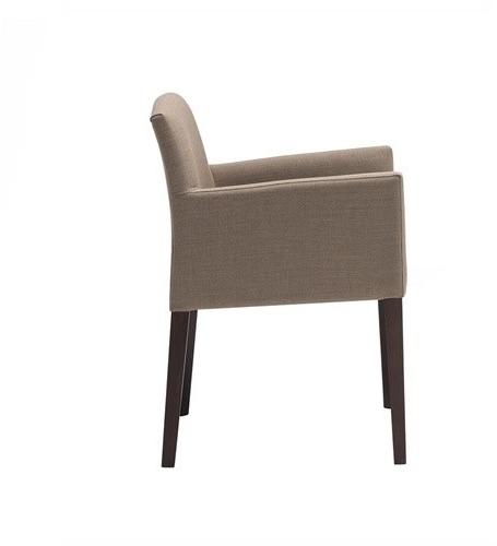 Andreu World Стул с обивкой и подлокотниками Cloé So7018 CLOE - Вид №2