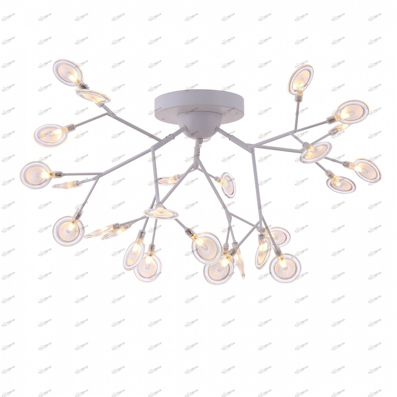 Светильник потолочный на 27 ламп белый Florencia FR5049CL-27W FREYA MODERN 00-3957015 Белый