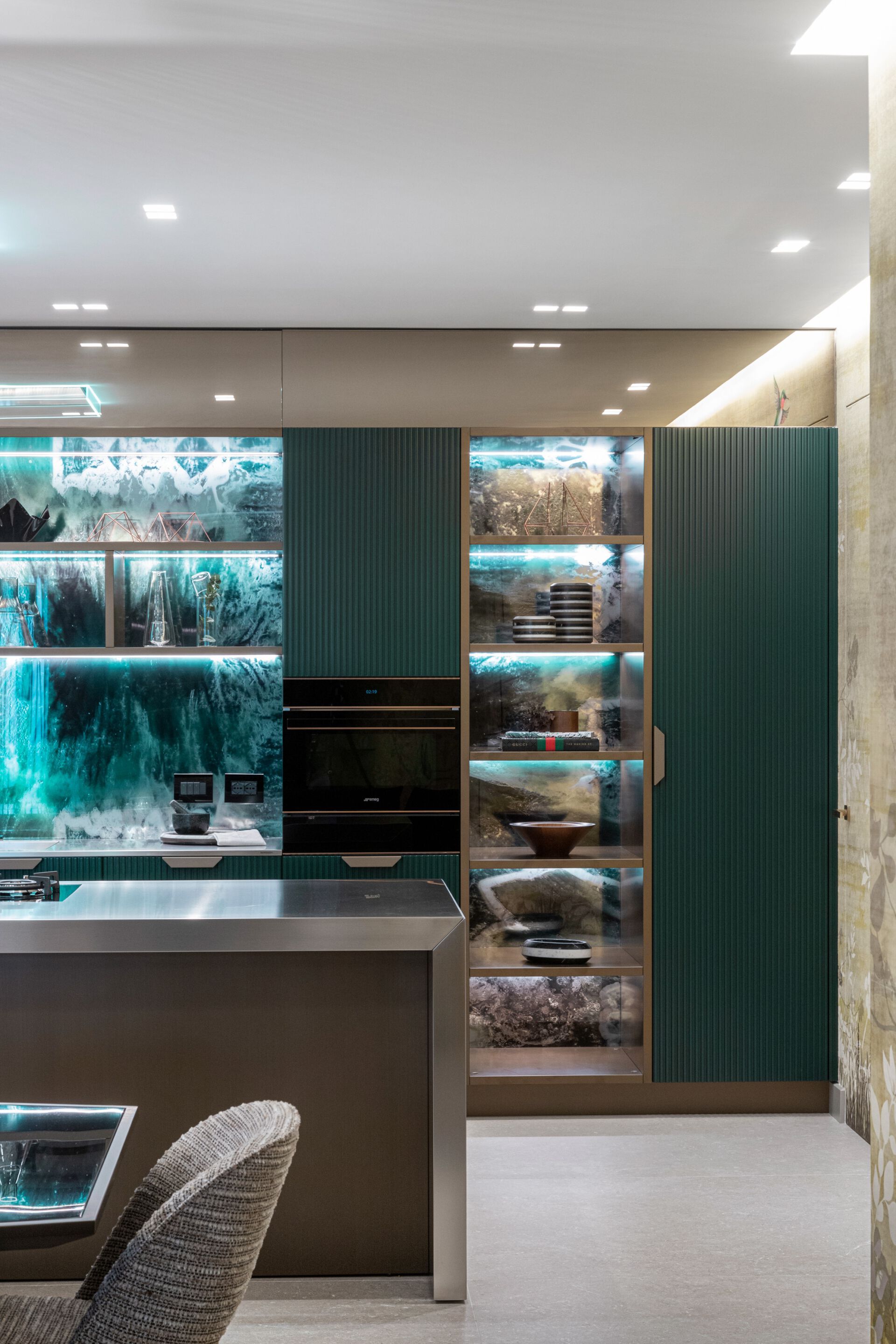 Угловая кухня с островом TM Italia Cucine Miuccia ARCH-00032082 - Вид №8