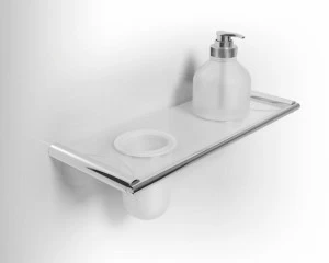 De Rosso Дозатор для мыла / держатель для зубных щеток из травленого стекла Mirto