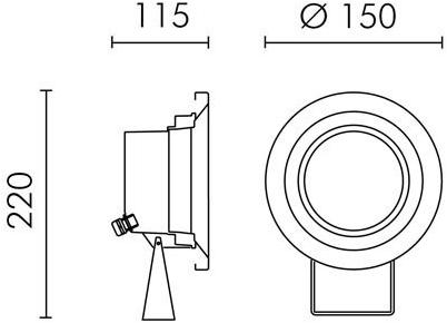 SIMES Иммерсионный светильник со светодиодной системой RGB для фонтанов Pool sun-id-1481447 - Вид №10
