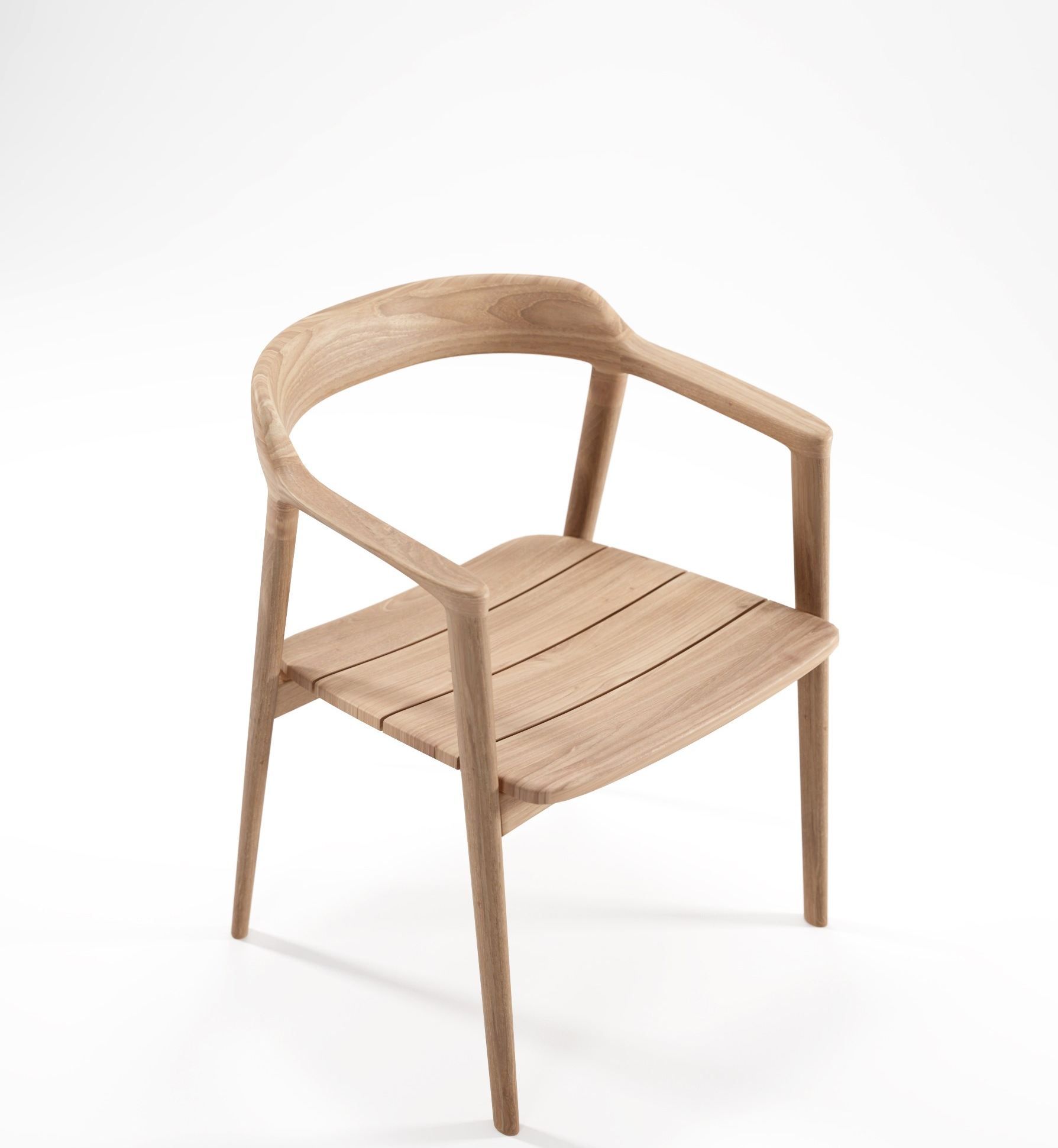 Стул из тикового дерева с подлокотниками KARPENTER Grasshopper Outdoor ARCH-00022537 - Вид №3