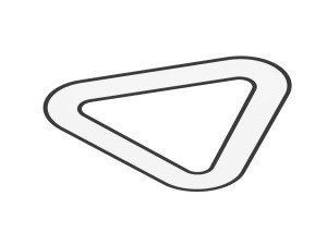 Экструдированный алюминиевый светодиодный потолочный светильник