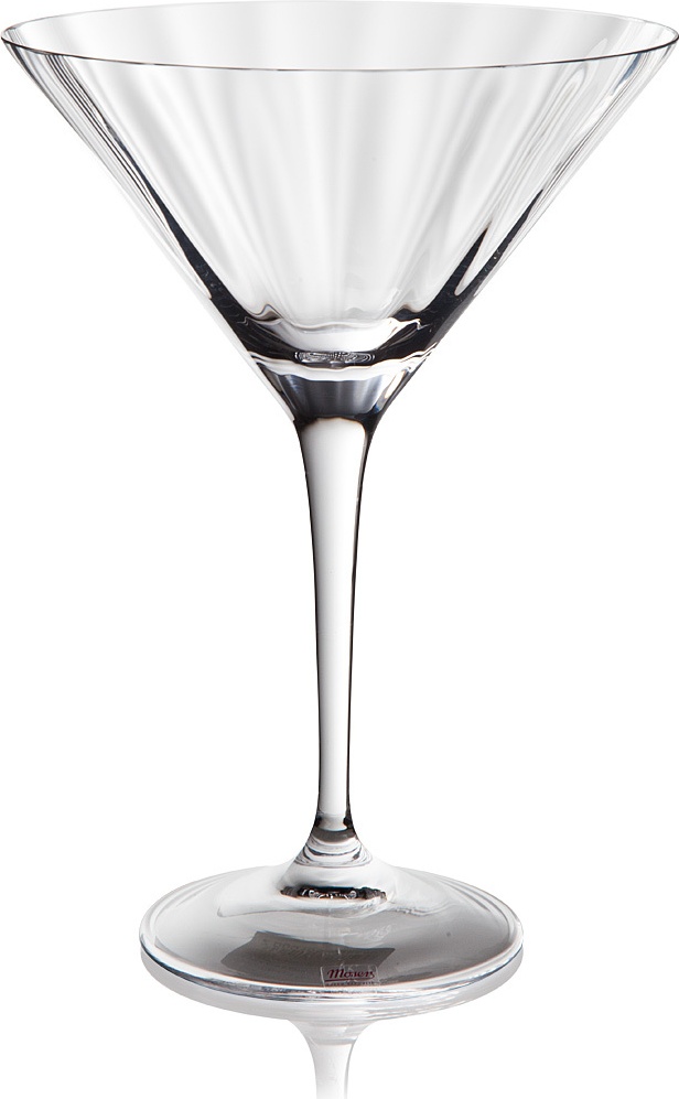 10536856 Moser Бокал для мартини 290мл "Оптик" Хрусталь бессвинцовый 