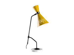 Металлическая светодиодная настольная лампа