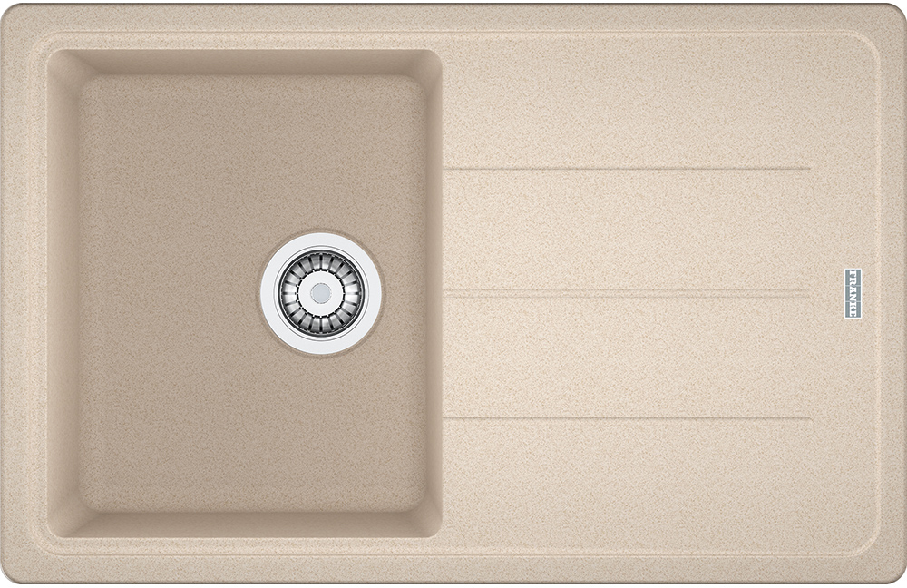 114.0259.923 Better, серия basis, fragranite, мойка bfg 611 оборачиваемая, бежевый, стоп-вентиль в комплекте, про-во словакия Franke Franke Basis 