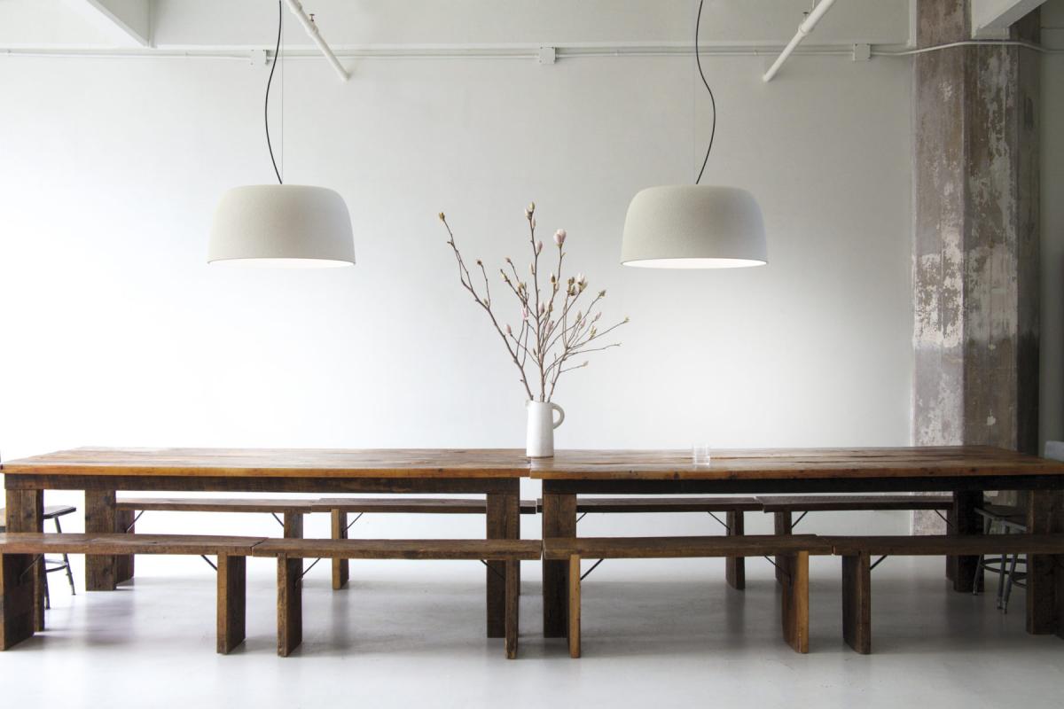 086443 Люстра 42.21 белая Marset Djembe  - Вид №1