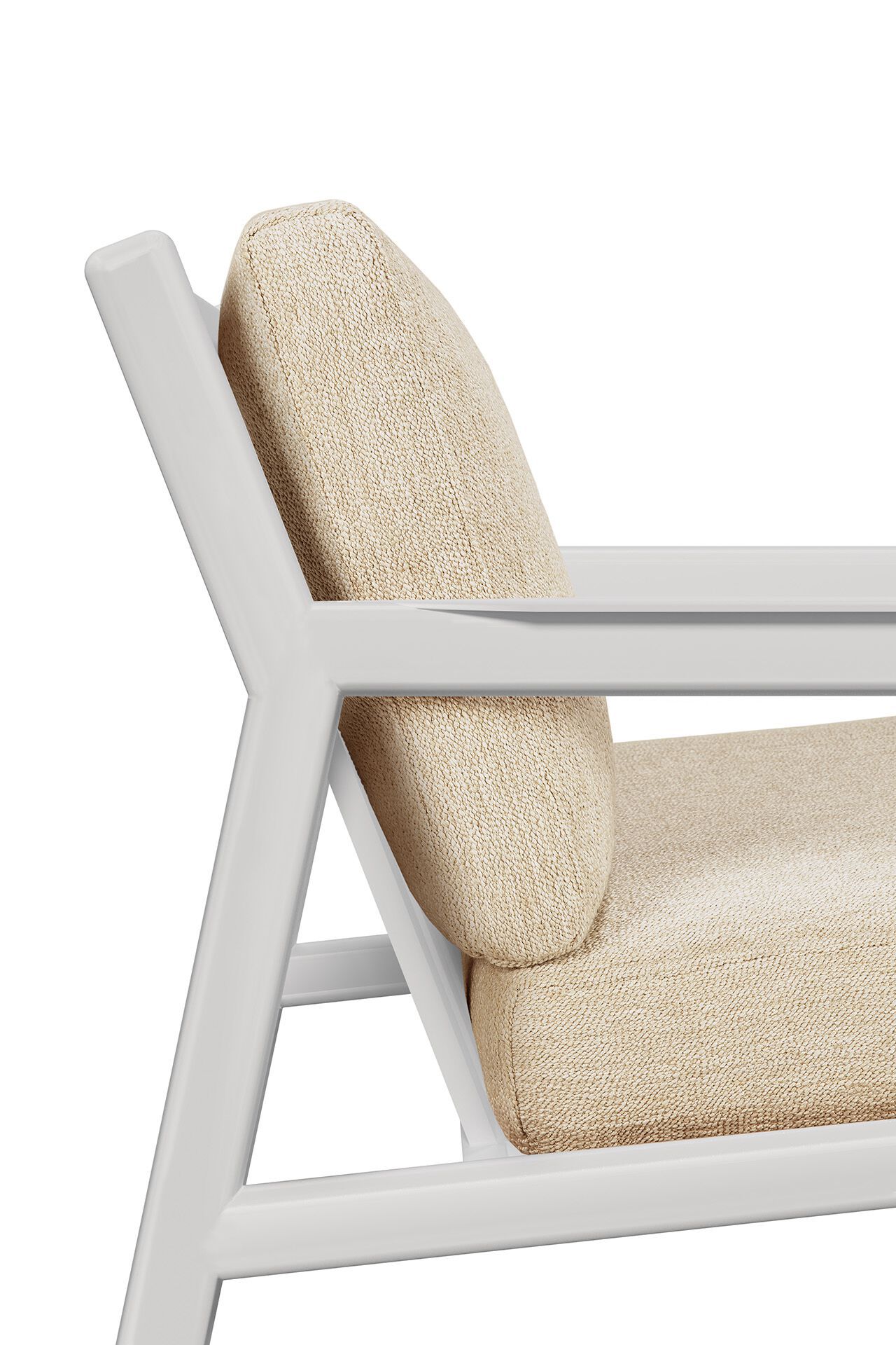 Порошковое покрытие алюминиевый мягкий садовый стул с подлокотниками Ethnicraft Джек ARCH-00113822 - Вид №17