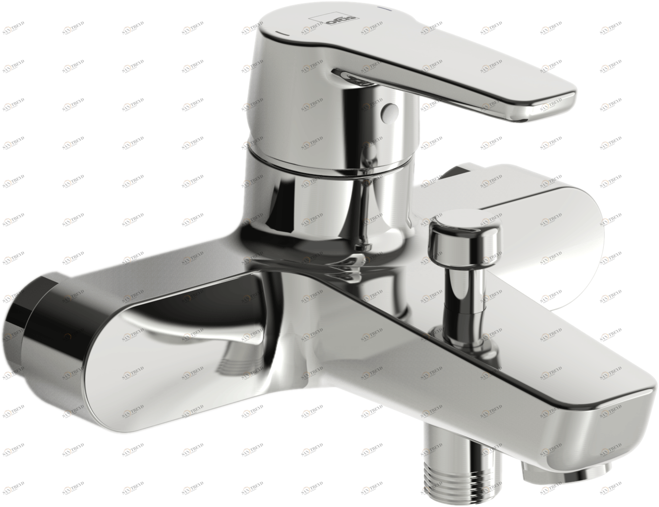 Oras 3940 Cмеситель для ванны и душа 3940 Saga Хром 