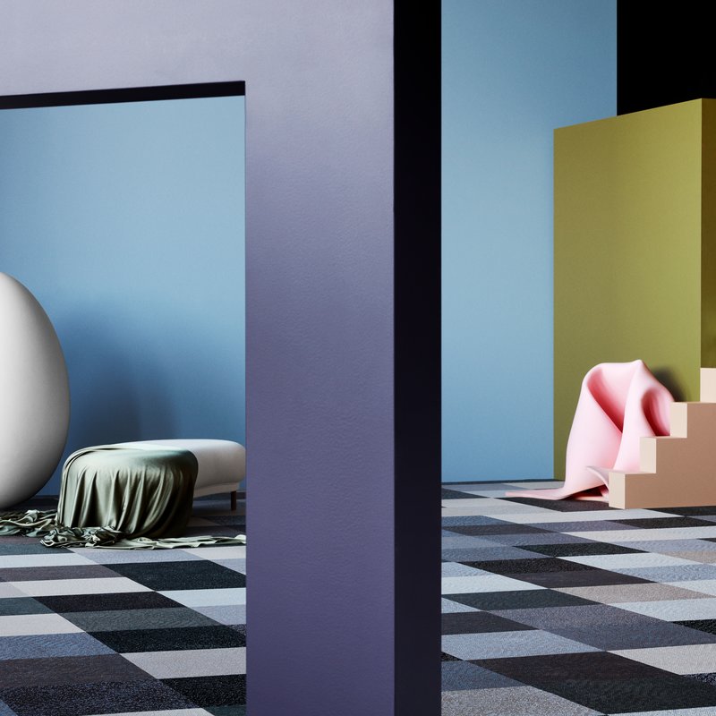 Bolon Diversity  Напольное покрытие виниловый пол Buzz Olive  - Вид №4