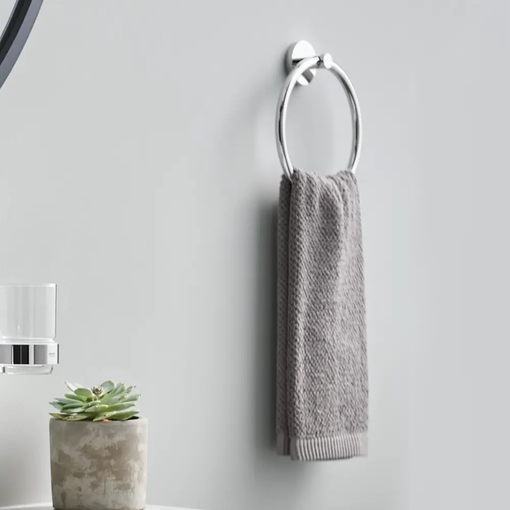Держатель для полотенец Grohe Essential 40365001 кольцо цвет хром 81961126 STLM-2148093 Essentials - Вид №10