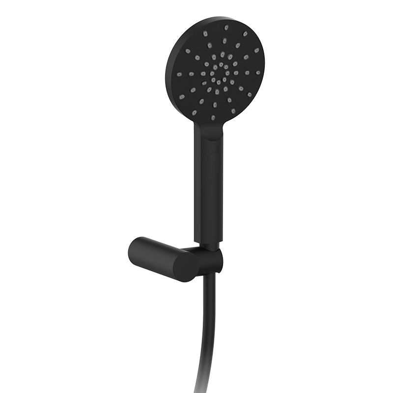 05040031 PREMIUM Труба поддержки Kit + Konets ручной душ Черный GRB MIXERS 