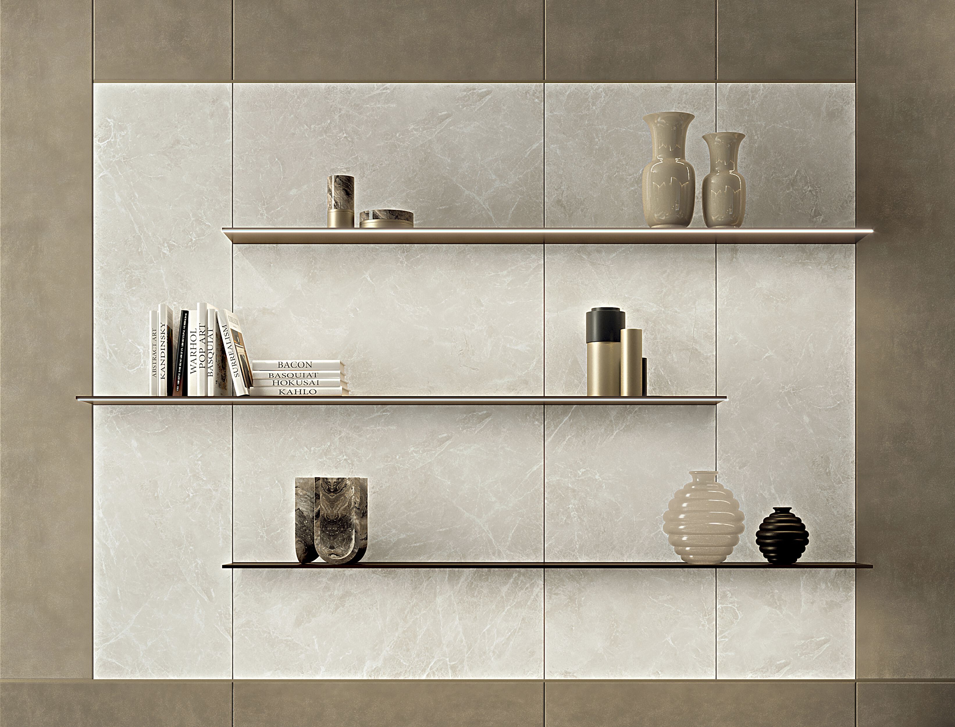 Обшивка из кожи Longhi FOREVER SYSTEM LIVING ARCH-00074695 - Вид №13