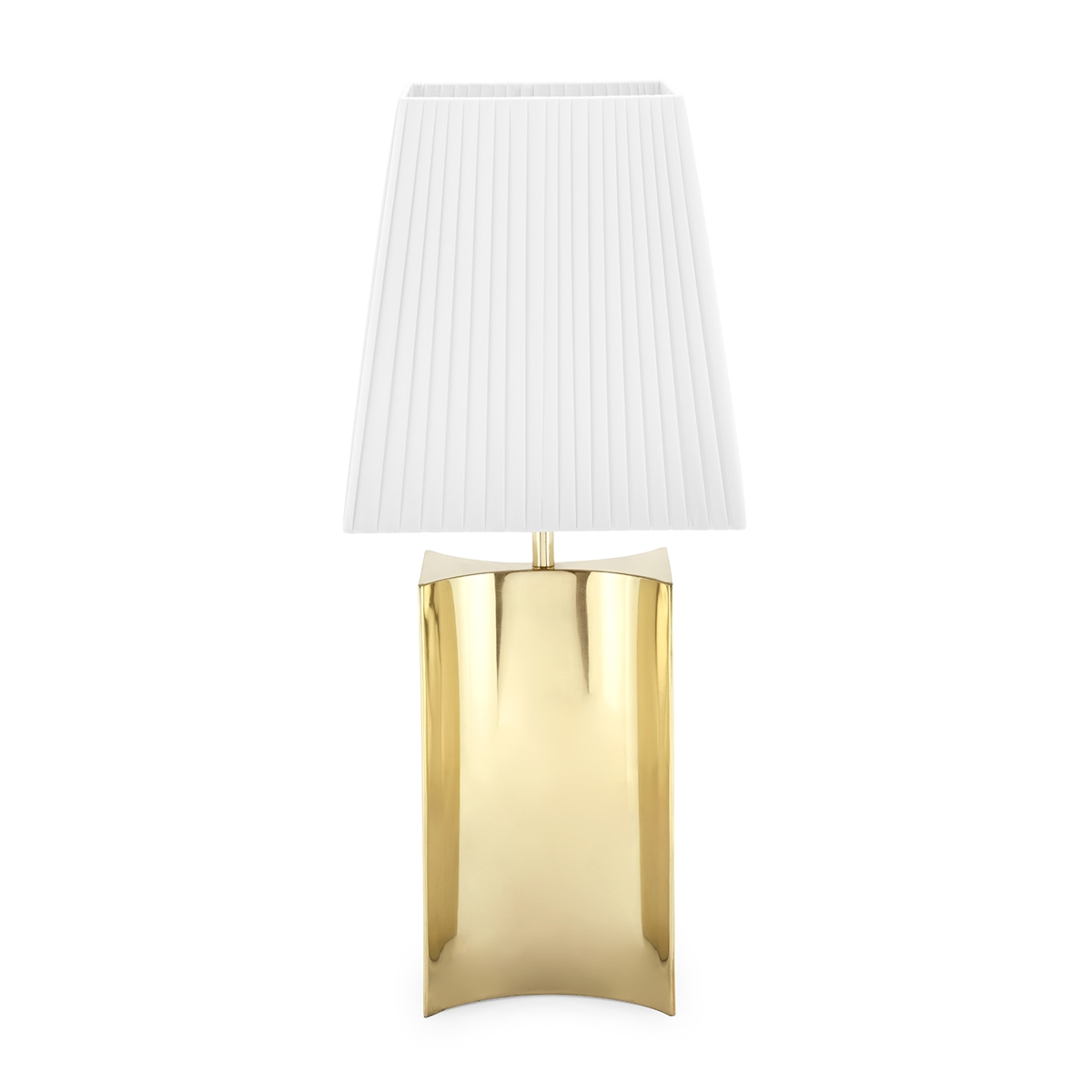 500264-18 ABHIKA НАСТОЛЬНАЯ ЛАМПА DOB U WHITE/GOLD  - Вид №1