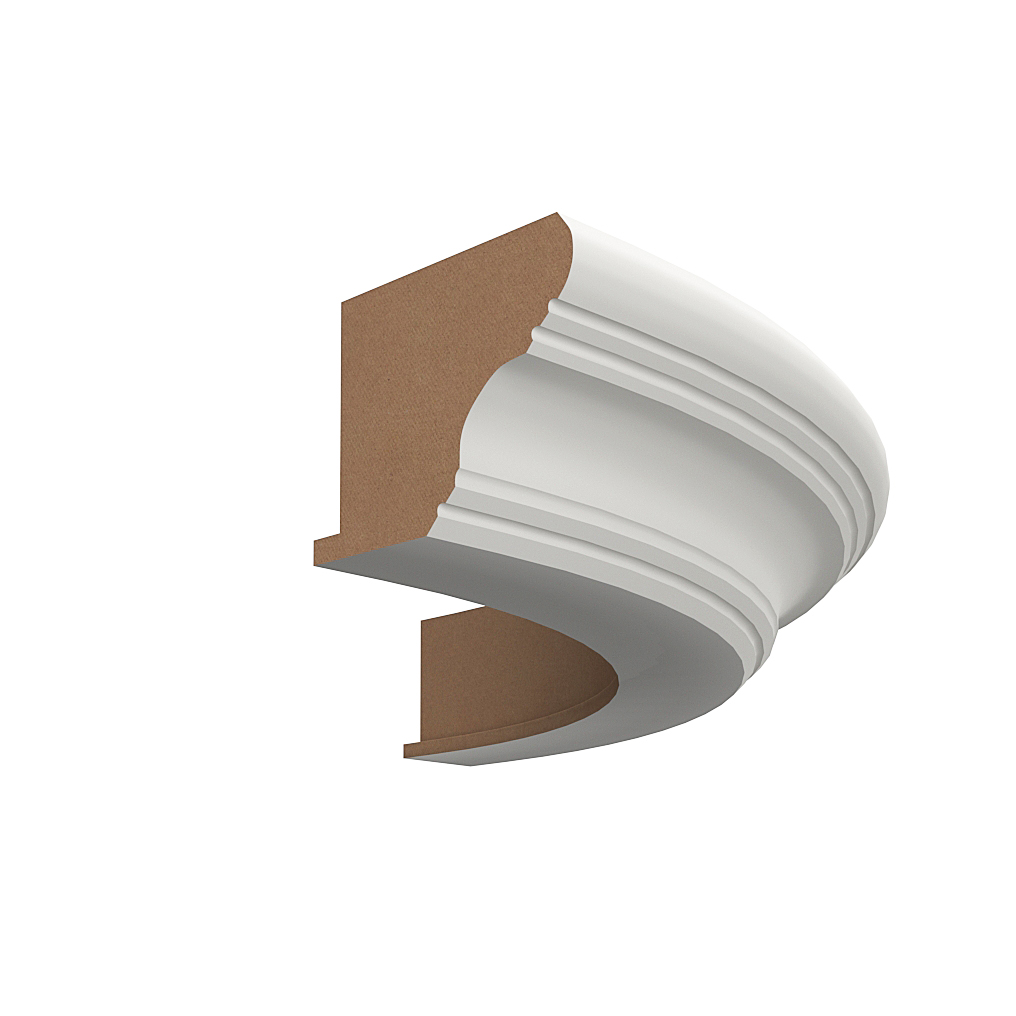 Карнизы для кухонного шкафа  «Карнизыверхние» Карниз верхний R240E С1 SIDAK SIST3504-9212