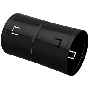 Муфта соединительная для двустенных труб IEK D110 мм цвет черный 82905259 STLM-2089366