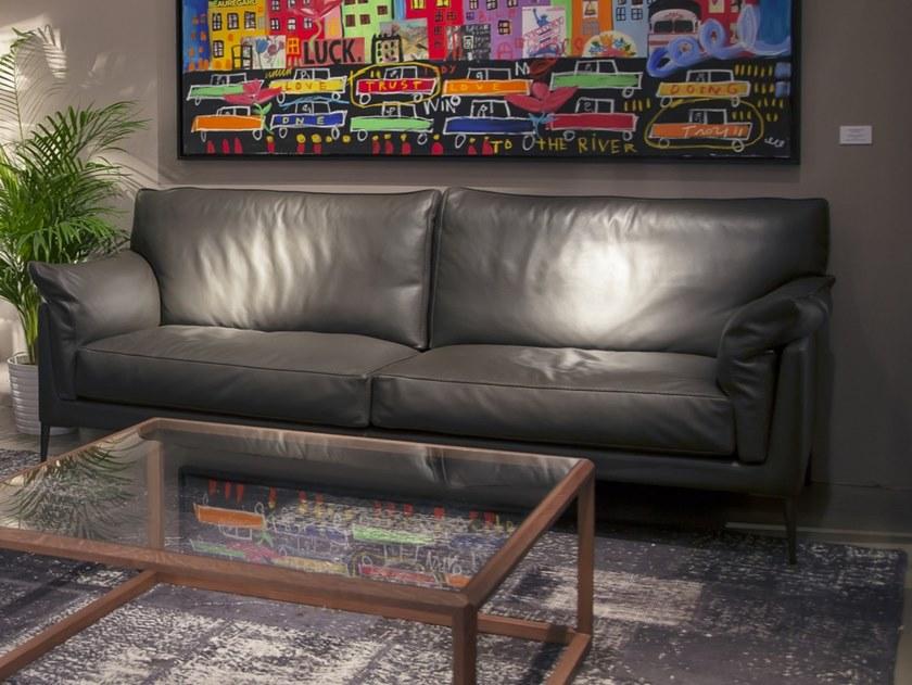 Duvivier Canapés Съемный кожаный диван Helium Helixc21, helixc22, helixc23 - Вид №5