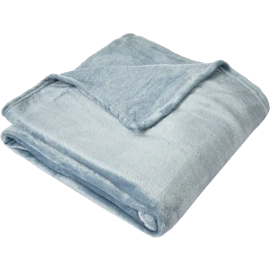 Плед Alia 150x200 см велсофт цвет серо-голубой