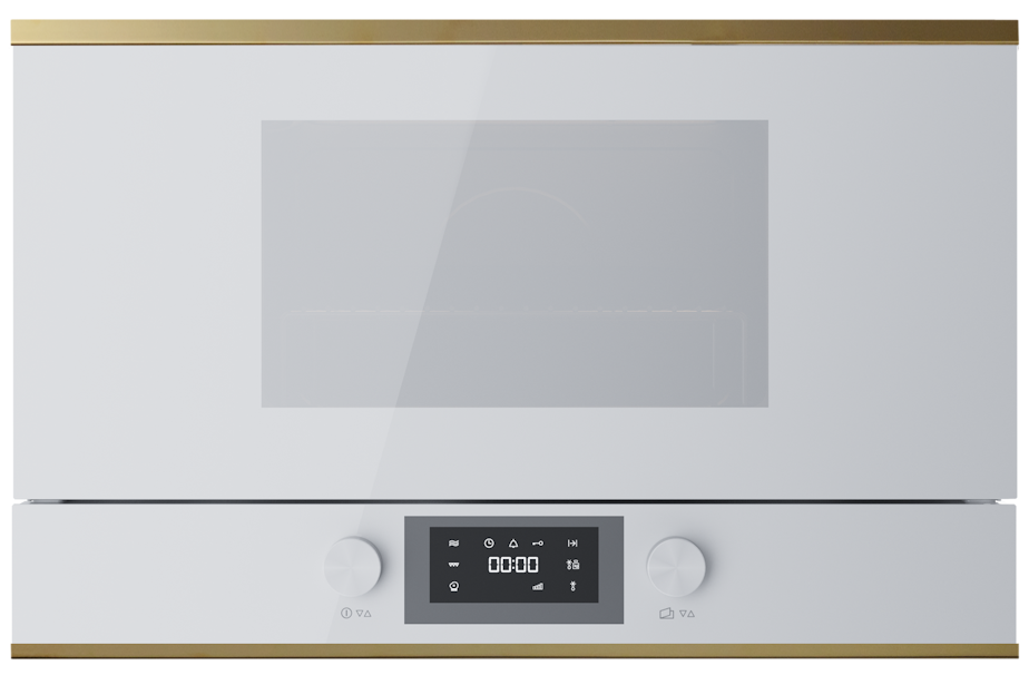 9256106 Встраиваемая микроволновая печь Kuppersbusch ML 6330.0 W4 Gold белый STDN-0094007