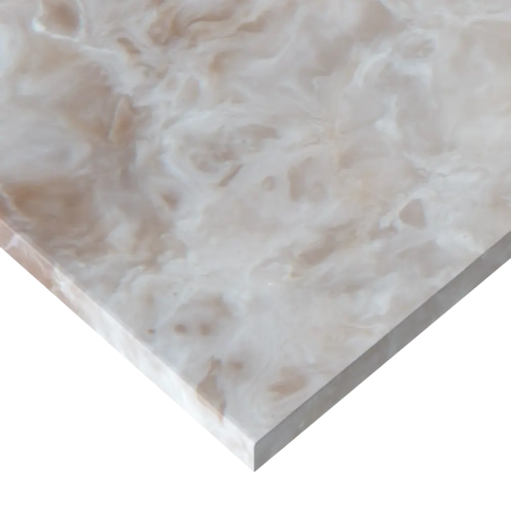 Столешница Раффиа 120x60x2 см искусственный камень цвет бежевый 83729637 STLM-2041119 Santreyd - Вид №2