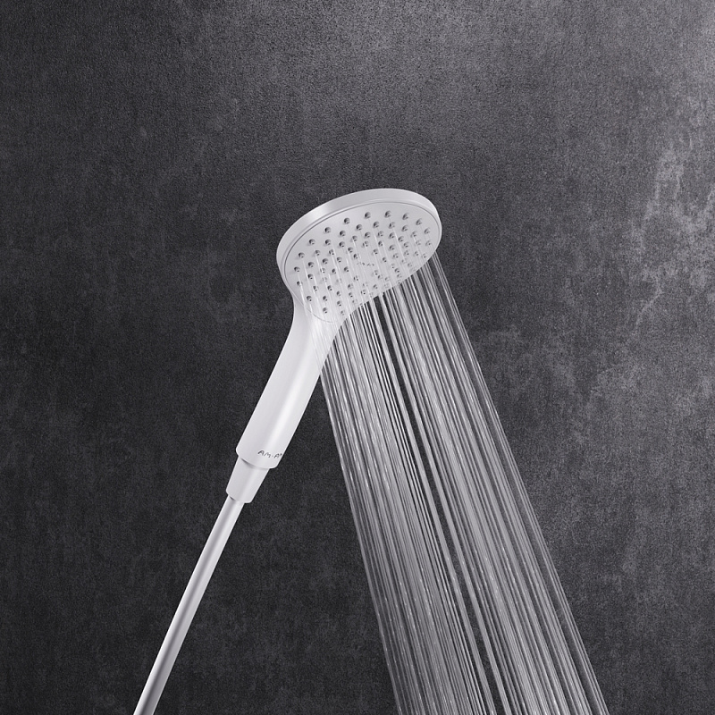 F43885A14 набор 2в1: см-ль д/ванны/душа верхний душ d 220 мм ручн.душ 110 мм 1 ф-ция душев AM.PM X-Joy  - Вид №4