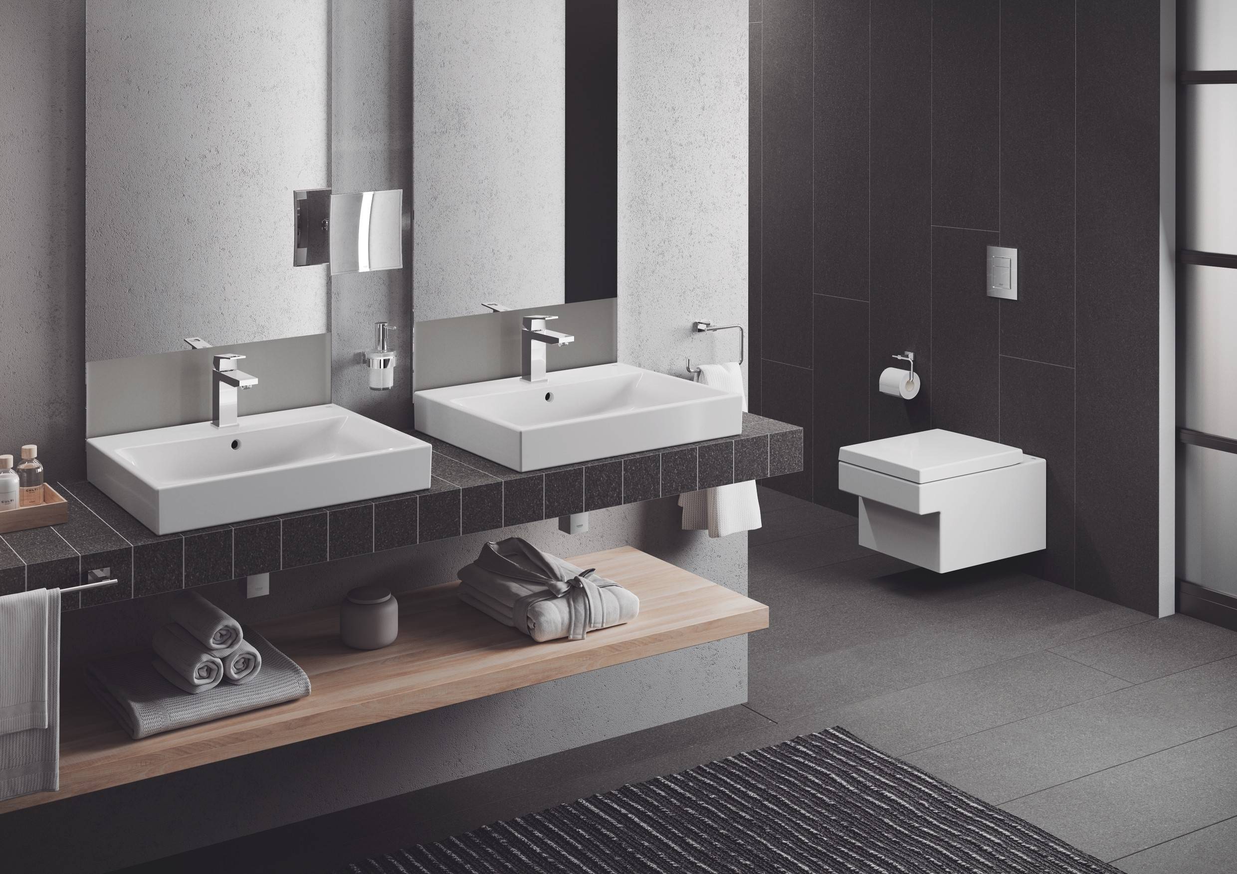 NW0038 Подвесной унитаз настенный Белый Grohe Cube Тайвань - Вид №9