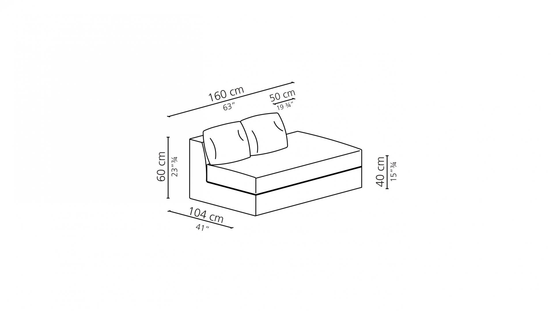 Съемный диван из ткани Casamilano Pillopipe Evo ARCH-00095899 - Вид №13