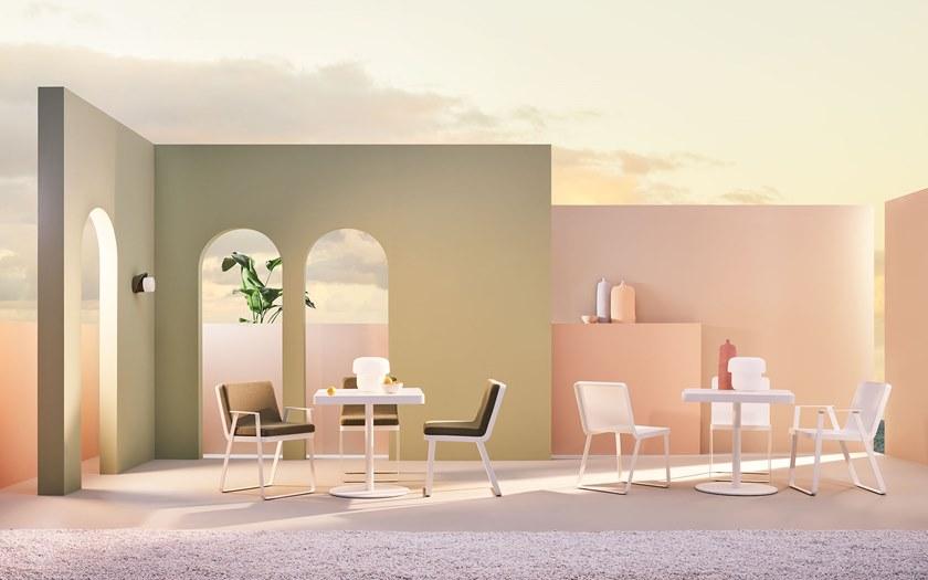 Terraforma Садовый стул из алюминия Makemake Mksesbal/1 - mksesbal/2 - Вид №6