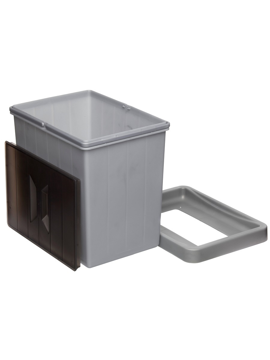 Система сортировки мусора Tau 16 Metallic Grey NAVAKO 10051 - Вид №2