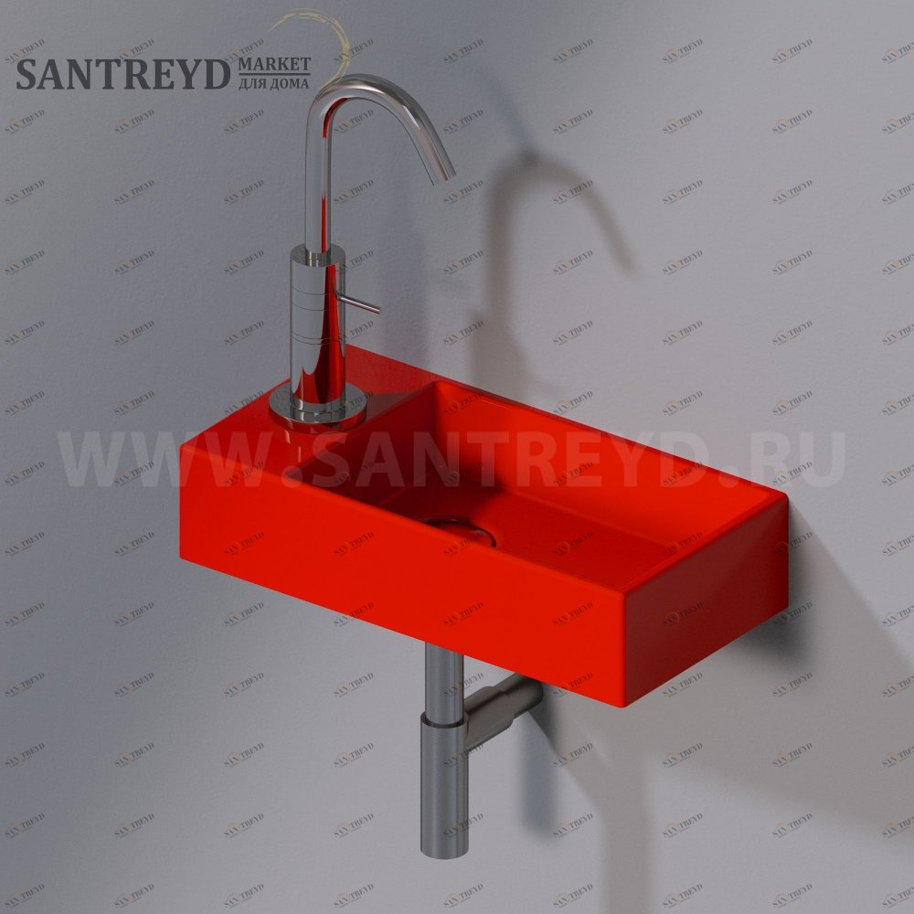 L319T0R1V3.125 Подвесная раковина настенная прямоугольная A. e T. Italia ACQUAFREDDA AeT ITALIA