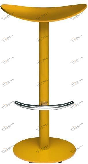 ENEA Высокий табурет из стали и сиденья из полипропилена Coma sun-id-1413337